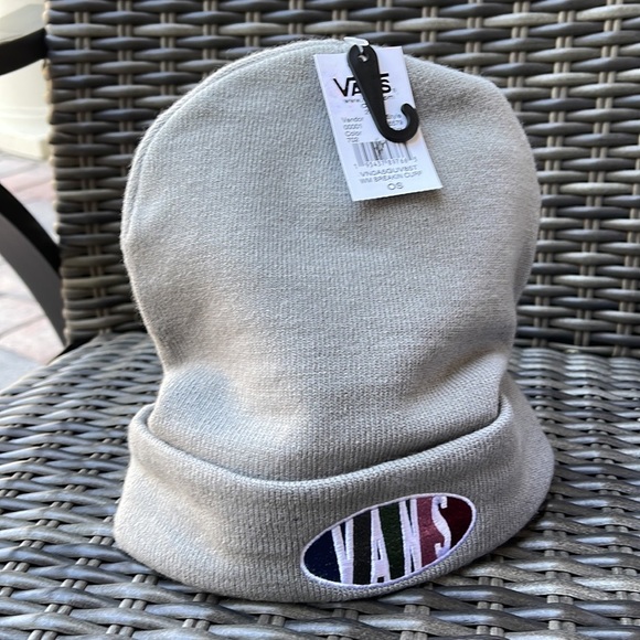 Vans WM Breakin Curf Grey Beanie Skateboarding Hat Women & Men VN0A5GUV85T - Picture 12 of 16